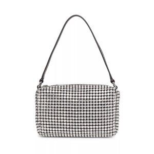 Alexander Wang Medium Heiress Rhinestone Mesh Pouch